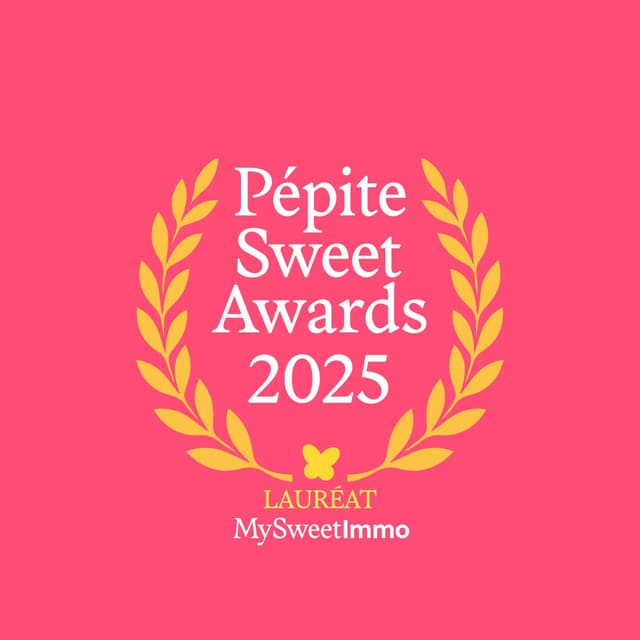 Pépite Sweet Awards 2025 - Lauréat MySweetImmo